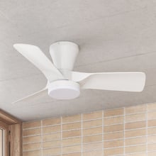 Kiwi 80cm DC Low Profile Ceiling Fan with LED Light